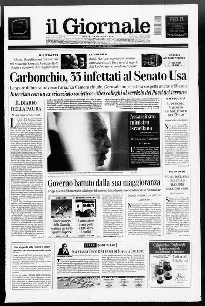 Il giornale : quotidiano del mattino